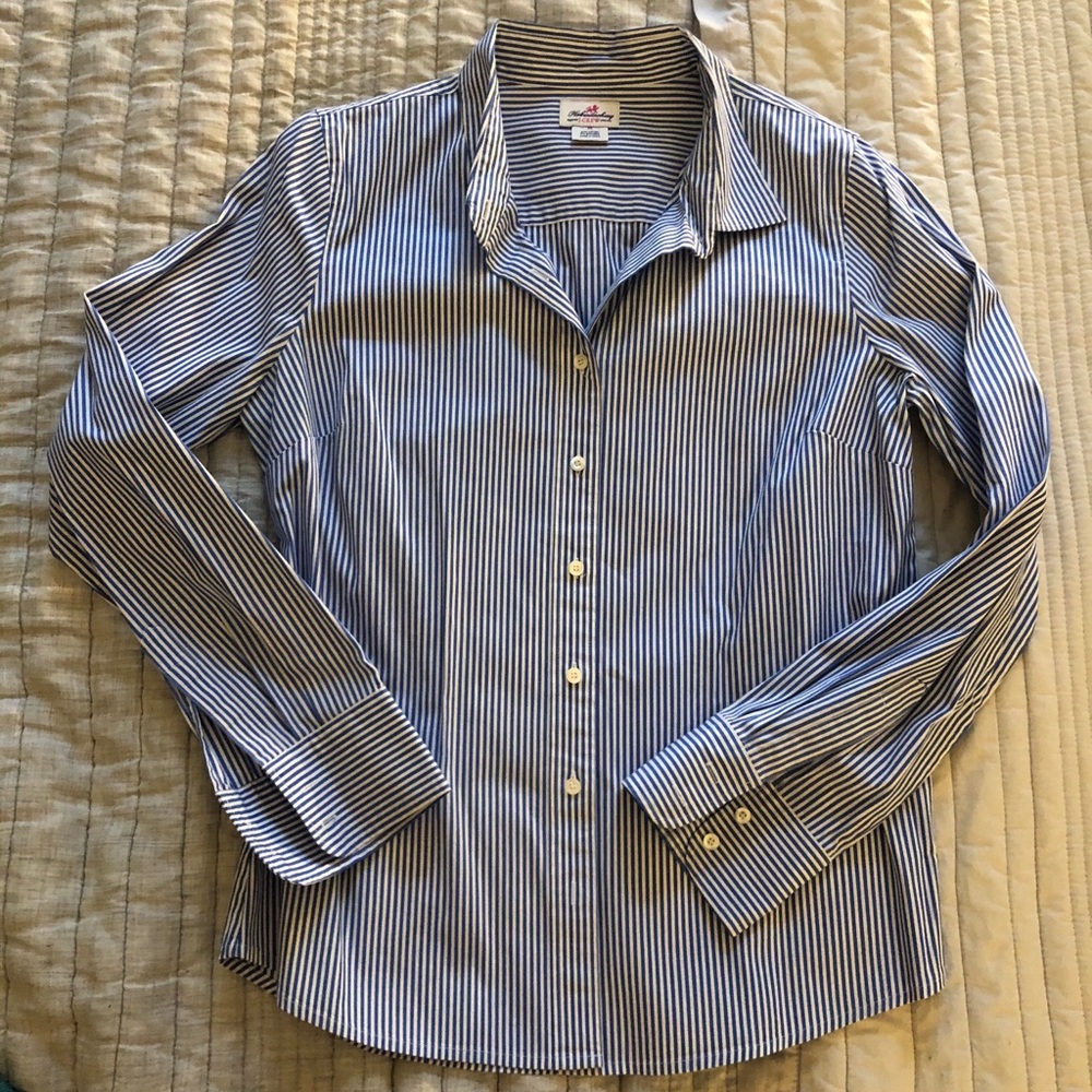 J. Crew Haberdashery Striped Button Down